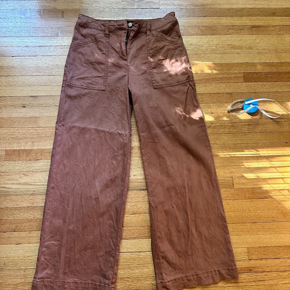 Joie Rust Wide Leg Pants